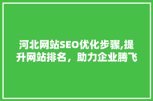 河北网站SEO优化步骤,提升网站排名，助力企业腾飞 河北网站SEO优化步骤,提升网站排名，助力企业腾飞 GoogleSEO