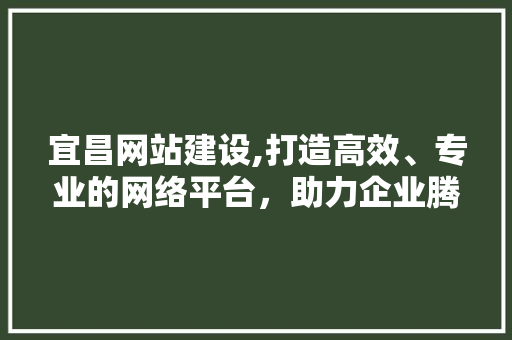宜昌网站建设,打造高效、专业的网络平台，助力企业腾飞 宜昌网站建设,打造高效、专业的网络平台，助力企业腾飞 GoogleSEO
