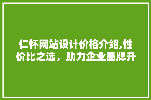 仁怀网站设计价格介绍,性价比之选，助力企业品牌升级 仁怀网站设计价格介绍,性价比之选，助力企业品牌升级 必应SEO