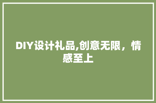DIY设计礼品,创意无限，情感至上 搜狗SEO