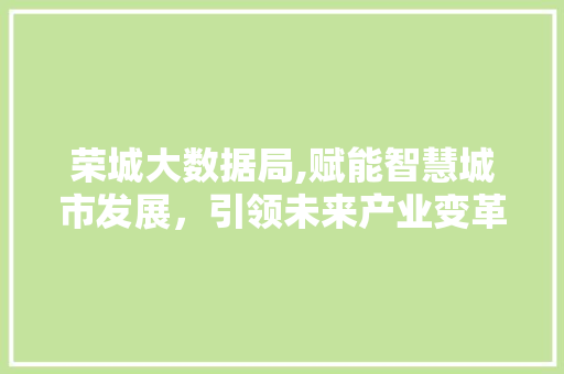 荣城大数据局,赋能智慧城市发展，引领未来产业变革 必应SEO