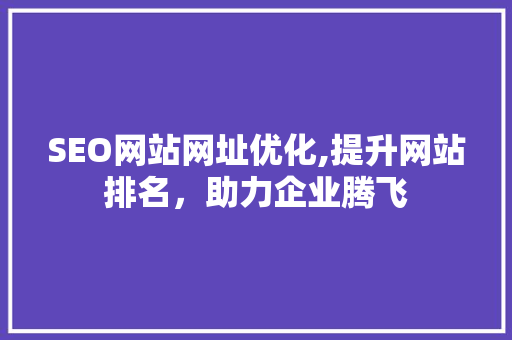 SEO网站网址优化,提升网站排名，助力企业腾飞 百度SEO