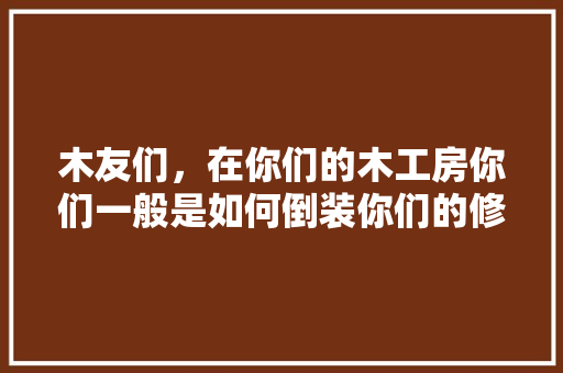 木友们，在你们的木工房你们一般是如何倒装你们的修边机的呢「外国人说倒装句吗」 木友们，在你们的木工房你们一般是如何倒装你们的修边机的呢「外国人说倒装句吗」 GoogleSEO